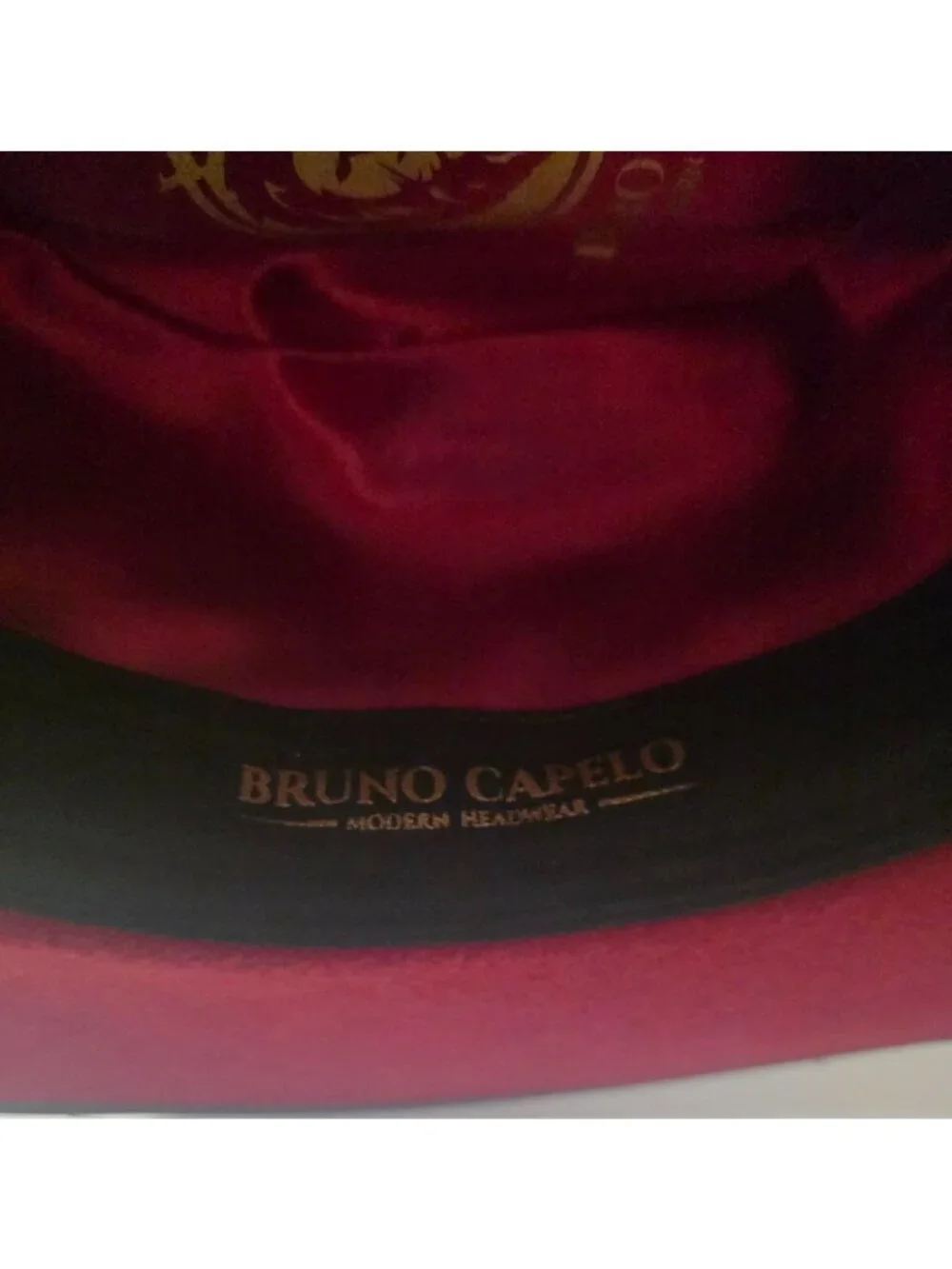 Bruno Capelo Monarch Collection Navy Blue Fedora Hat SMALL Australian Wool